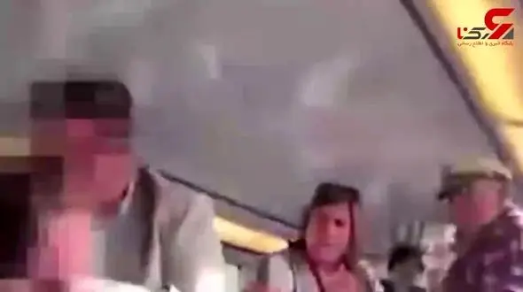 رفتار زننده جوان استرالیایی در قطار+فیلم