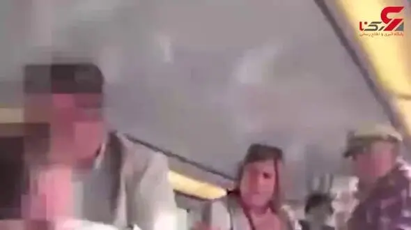 رفتار زننده جوان استرالیایی در قطار+فیلم