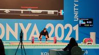 بازی‌های کشورهای اسلامی؛ وزنه‌بردار دسته 71  بانوان کشورمان به عنوان چهارمی بسنده کرد