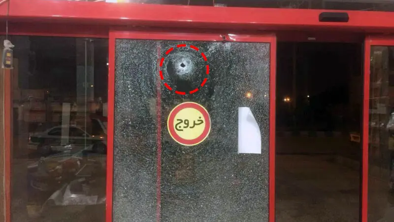 تیراندازی به فروشگاه افق کوروش آبادان