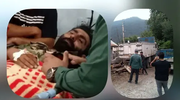 ضرب و شتم جنگلبان سوادکوه شمالی توسط قاچاقچیان چوب