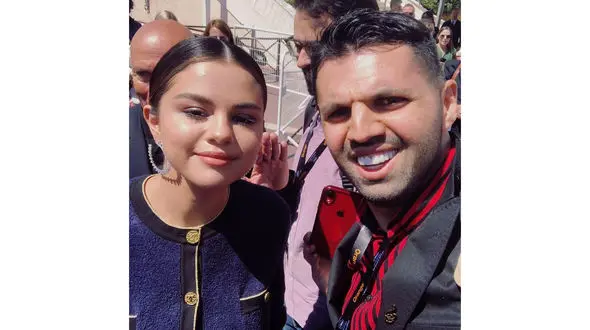 سلفی پسر علی معلم با سلنا گومز + عکس