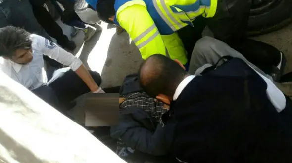 پایان تلخ برای زندگی 2 جوان در وانت نیسان + عکس 