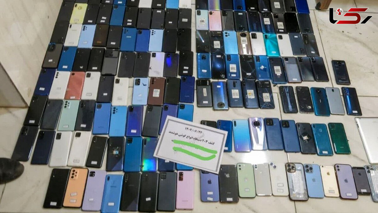 کشف محموله گوشی های سرقتی در تایباد / قیمت این محموله 1.7 میلیارد است