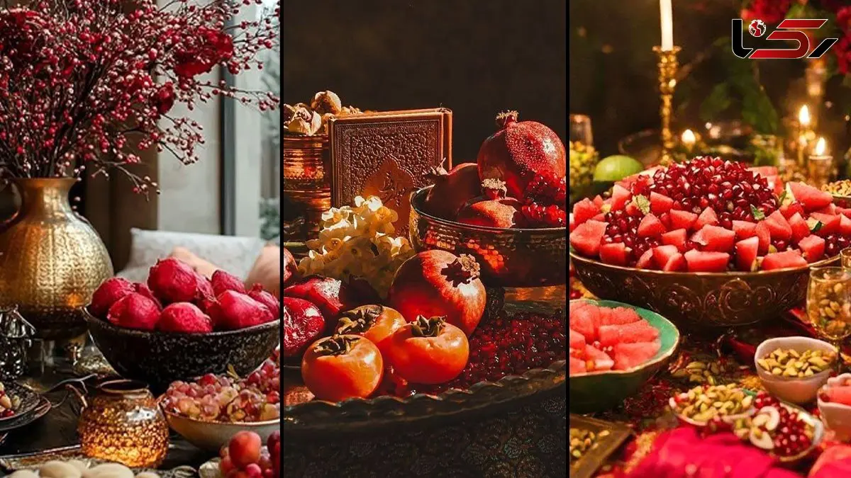 ایده‌ های خلاقانه برای چیدمان میز شب یلدا