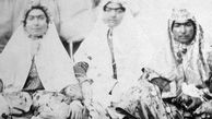 عکس مشهورترین زنان حرمسرای ناصرالدین شاه در یک قاب