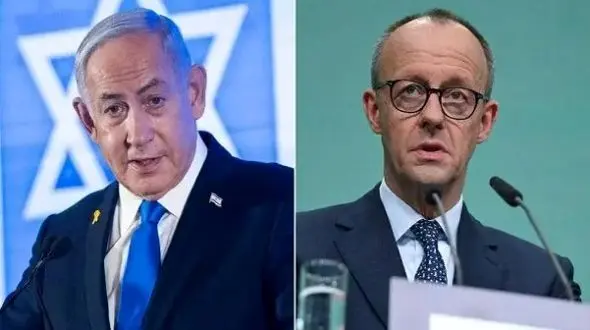 بحث پرتنش نتانیاهو با صدر اعظم آلمان درباره وضعیت غزه