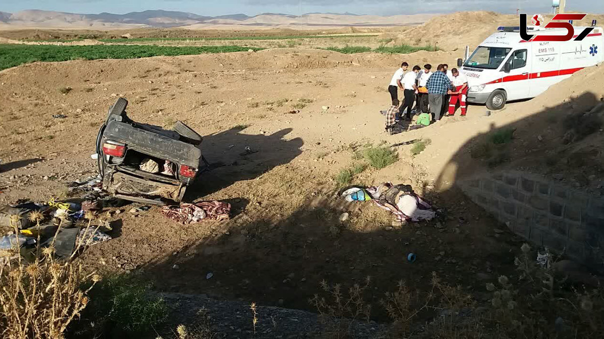 تصادف در جاده نیشابور- کاشمر هفت مصدوم برجا گذاشت