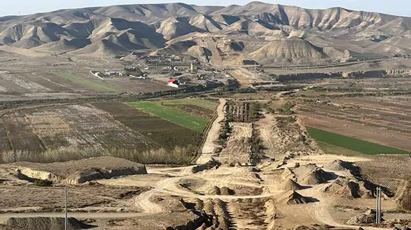 پس از 12 سال دروازه ورود آب به دشت مغان تکمیل و آماده بهره برداری شد