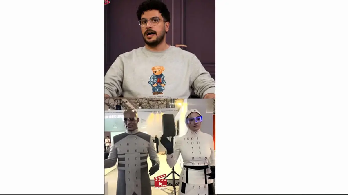 پازل گمشده هنرنمایی زن و مرد ایرانی ربات نما