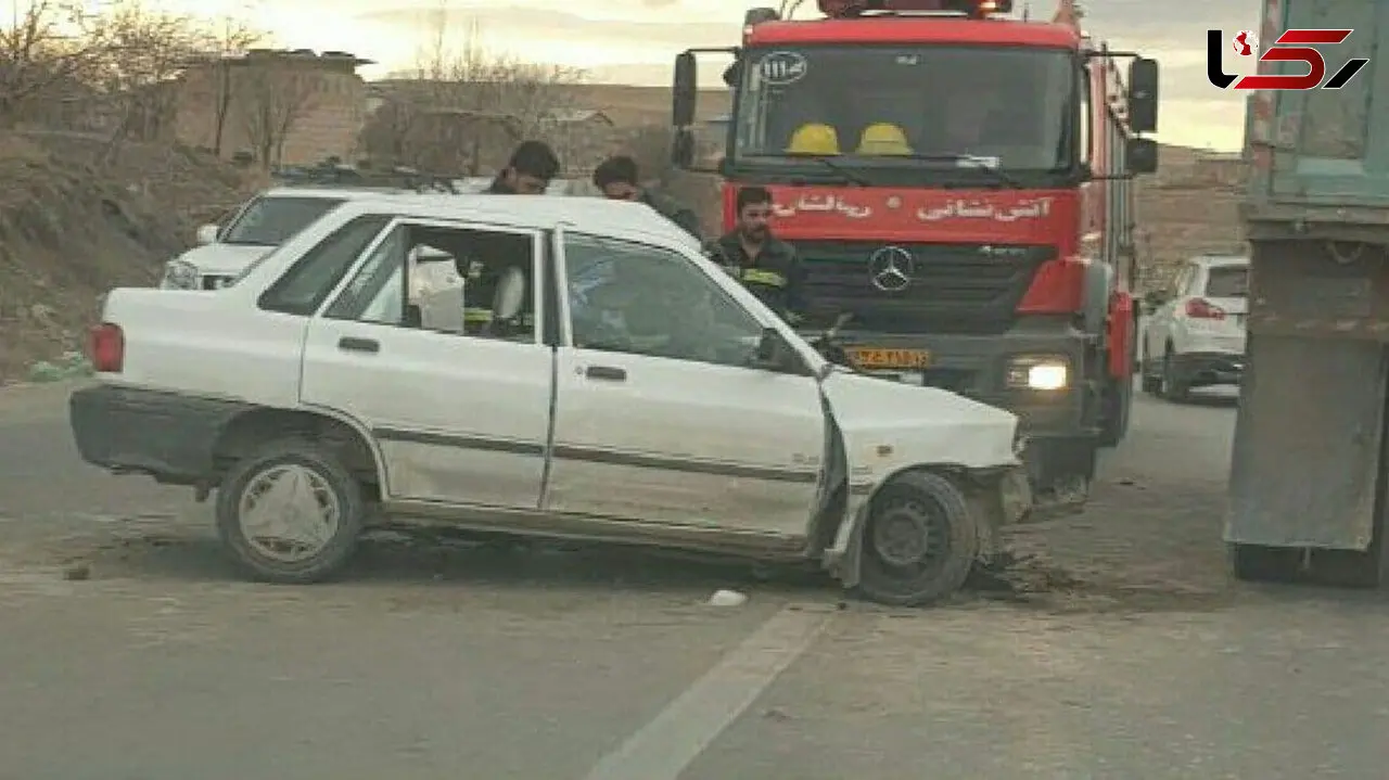 تصادف مرگبار در جاده مراغه