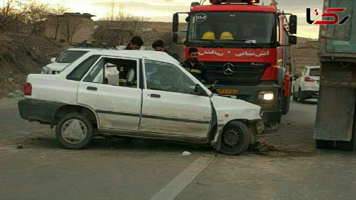 تصادف مرگبار در جاده مراغه