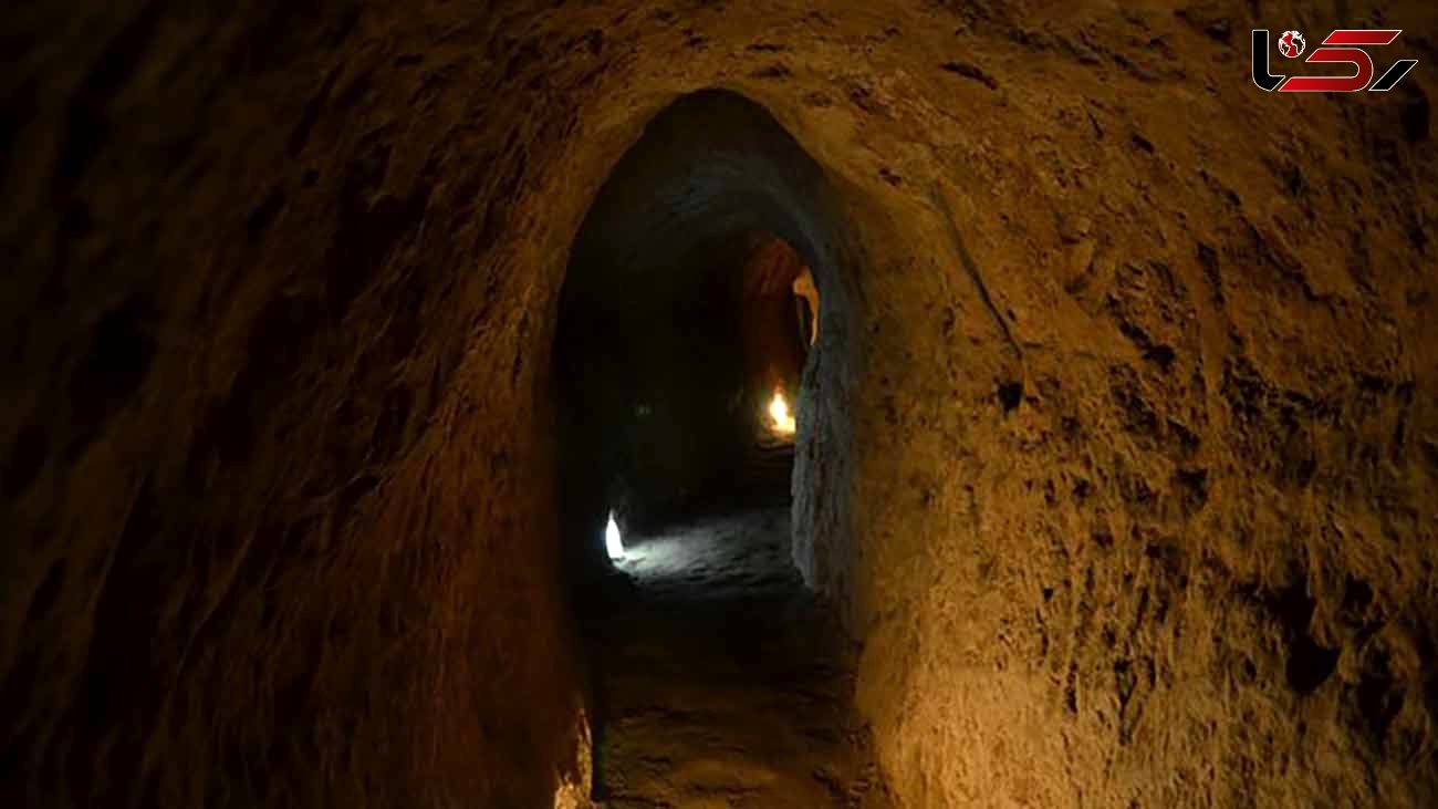  کشف 25 تابوت و جنازه در تونل مخفی زیر شهر کرمانشاه + عکس