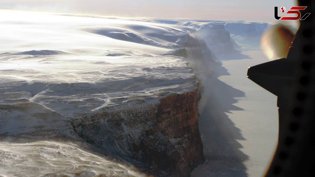 کشف شکافی عجیب در یخچال‌های گرینلند+ فیلم و تصاویر