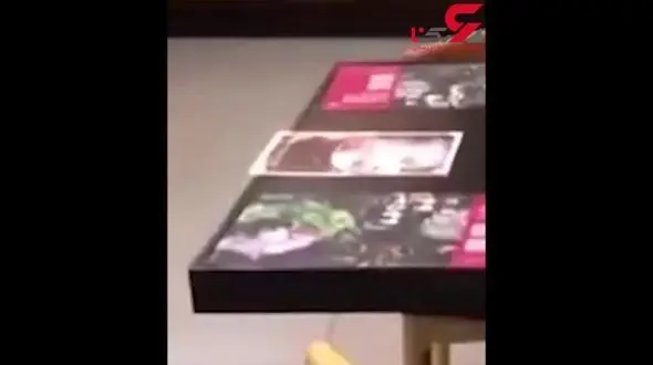 پیدا شدن موش در غذای یک زن، رستوران را بهم ریخت! +فیلم