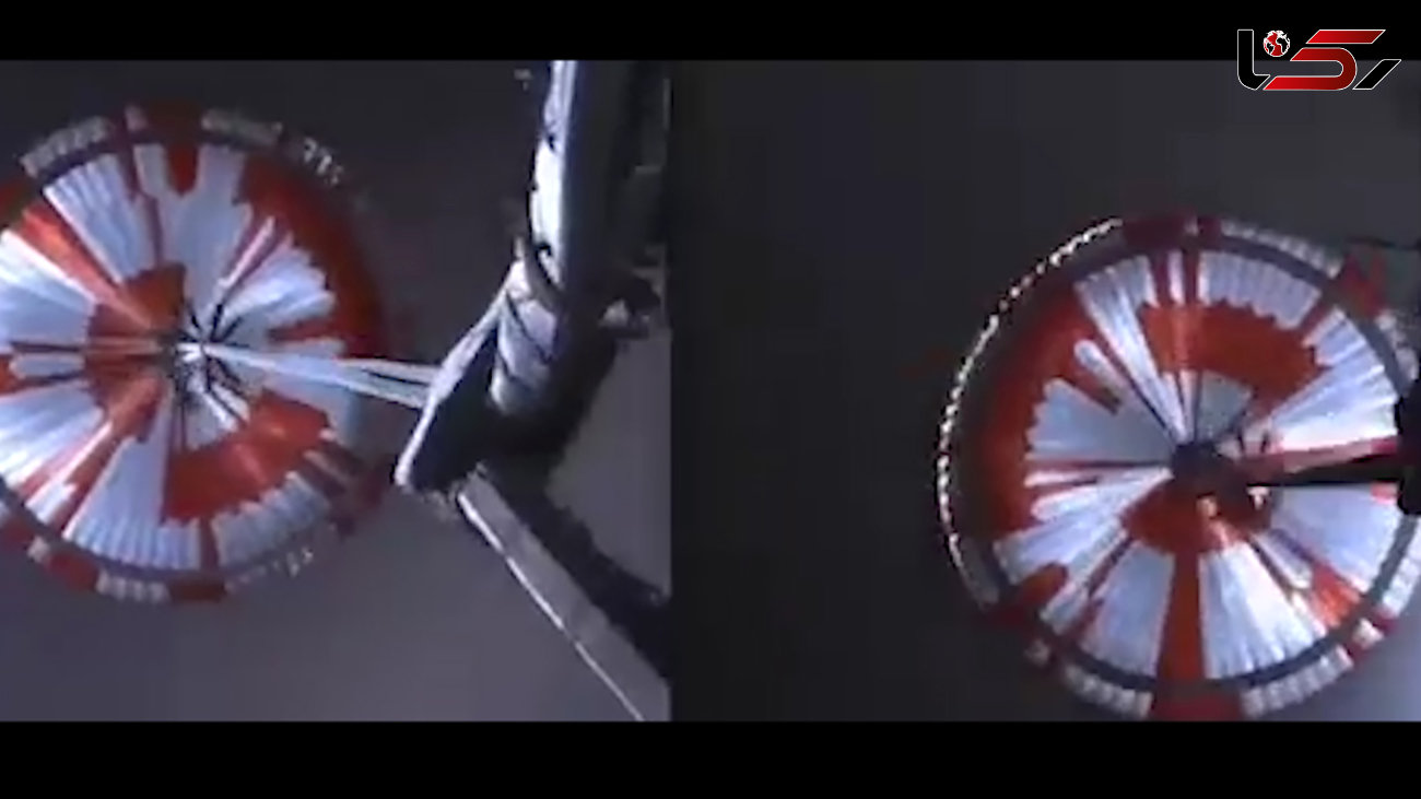 اولین فیلم فرود کاوشگر استقامت بر سطح مریخ 
