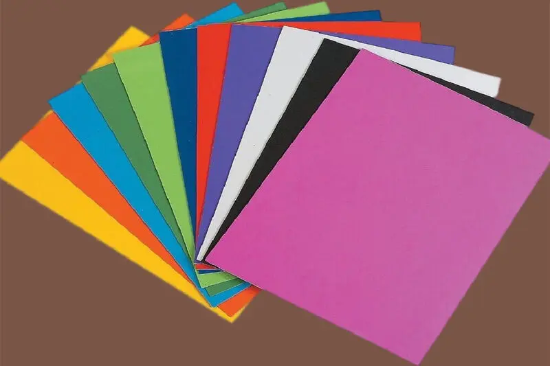 کاغذ کرافت رنگی