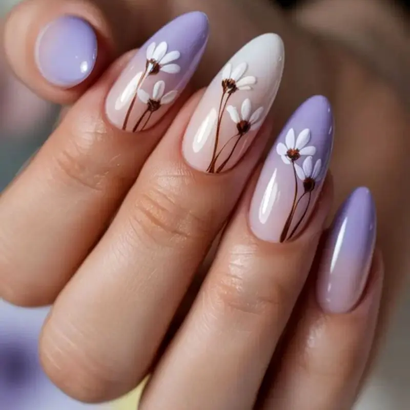 مدل دیزاین ناخن بهاری