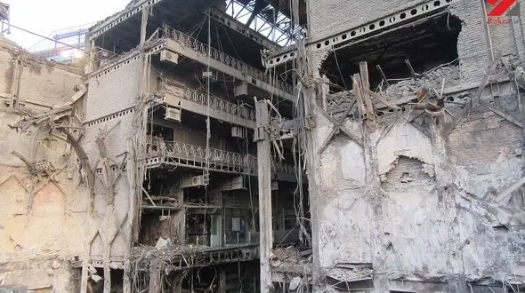 برگزاری مراسم چهلمین روز درگذشت شهدای پلاسکودر بهشت زهرا(س) 