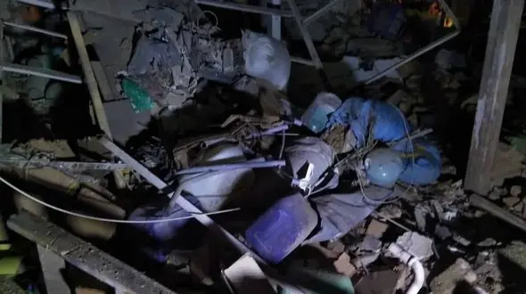 فیلم انفجار مرگبار در خیابان قلعه مرغی تهران 