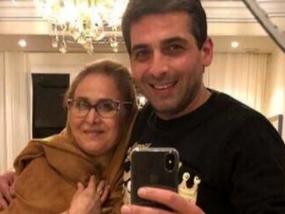 استایل دامادی و کت و شلوار اسموکینگ حمید گودرزی قبل از فوت مادرش/ همیشه همه چیز قبل از فرو ریختن خوب پیش میره...