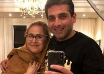 استایل دامادی و کت و شلوار اسموکینگ حمید گودرزی قبل از فوت مادرش/ همیشه همه چیز قبل از فرو ریختن خوب پیش میره...