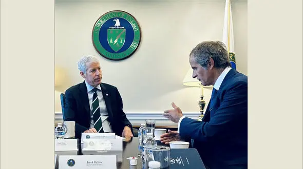 رایزنی گروسی با وزیر انرژی آمریکا درباره ایران