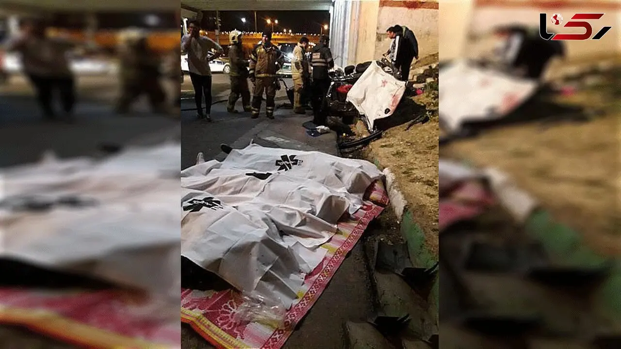 انتشار عکس های اجساد و صحنه خونین زیر پل یادگار امام تهران + جزییات شوک آور