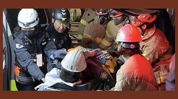 معجزه برای 2 معدنچی دفن پس از 19 روز دفن شدن در معدن / در کره جنوبی رخ داد