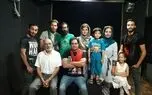 ساناز سماواتی با مرد بالشتی می آید +عکس 