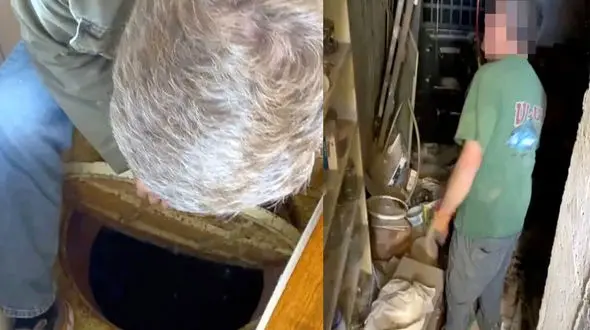 کشف این سوراخ در اتاق خواب زن و شوهر جوان چه رازی داشت؟ + عکس