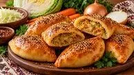 طرز تهیه پیراشکی کلم
