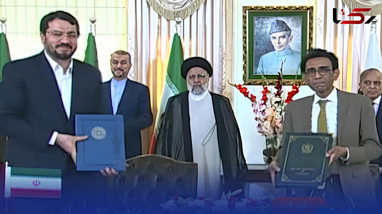 ایران و پاکستان هشت سند همکاری امضا کردند