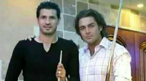 محمدرضا گلزار درکنار یک فرد معروف + عکس