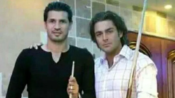 محمدرضا گلزار درکنار یک فرد معروف + عکس