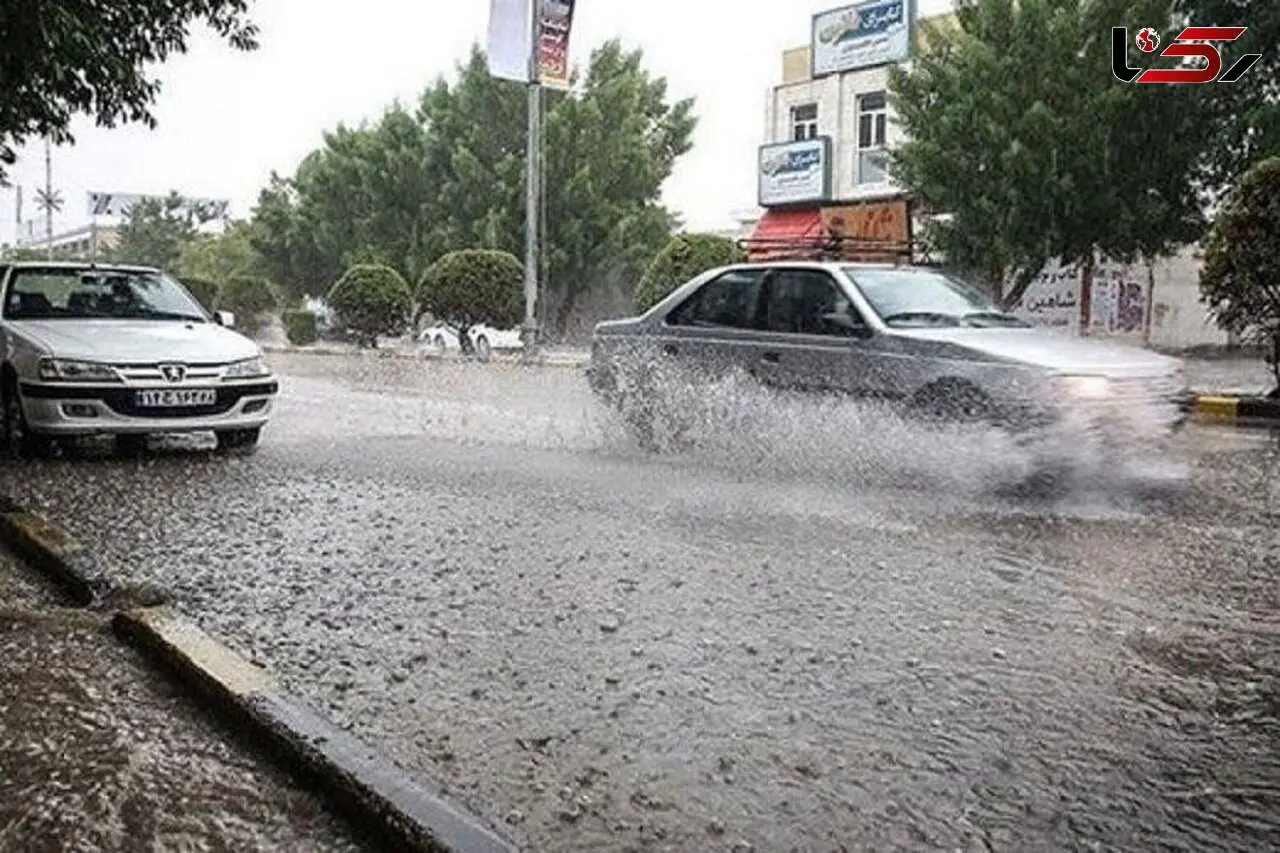 رگبار باران و احتمال بالا آمدن ناگهانی سطح آب رودخانه‌ها در شمال کشور