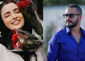نگاهی به استایل‌ نیمه رسمی و مجلسی‌طور بهنوش طباطبایی و میلاد کی‌مرام، بازیگران سووشون، در یک دورهمی دوستانه در کنار هوتن شکیبا و ترلان پروانه/ هنری و خاص مثل بهنوش طباطبایی