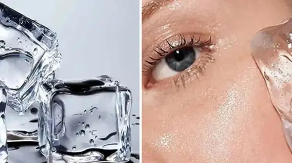 فواید بوتاکس صورت با یخ گلاب 