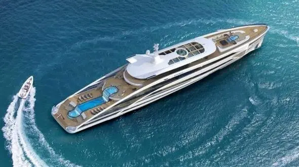 قایق تفریحی ۸۳ متری رونمایی شد