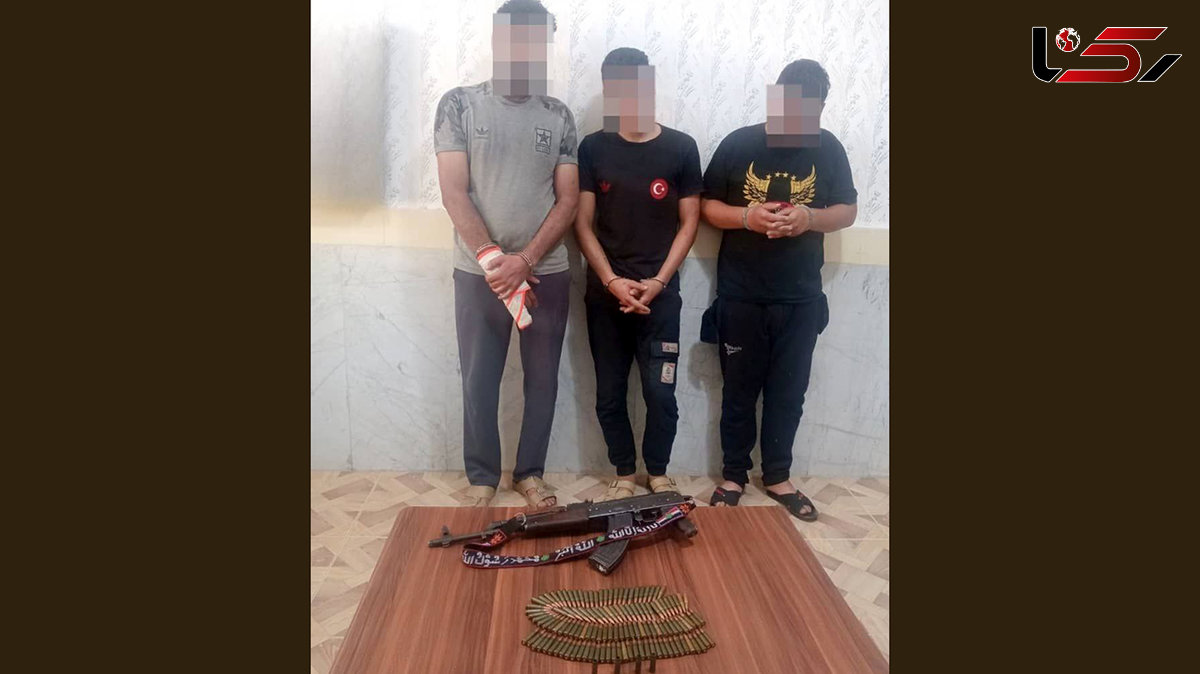  دستگیری 3 نفر عاملان اصلی نزاع و درگیری مسلحانه در شهرستان خرمشهر 