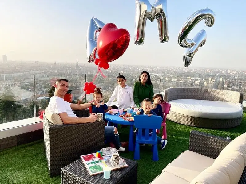 خانواده کریستیانو رونالدو