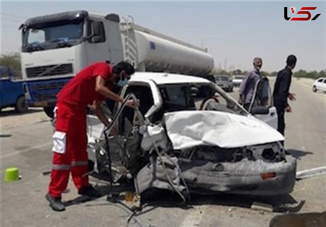 ۱۹ نفر در تصادفات جاده‌ای استان بوشهر جان خود را از دست دادند