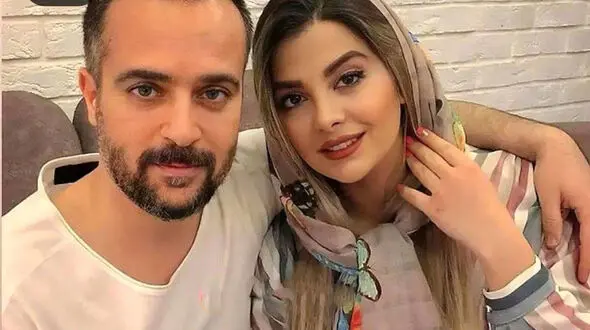 زیبایی مصنوعی همسر ارسطو در تولدش ! / یک کیلو آرایش در صورت زن احمد مهران فر