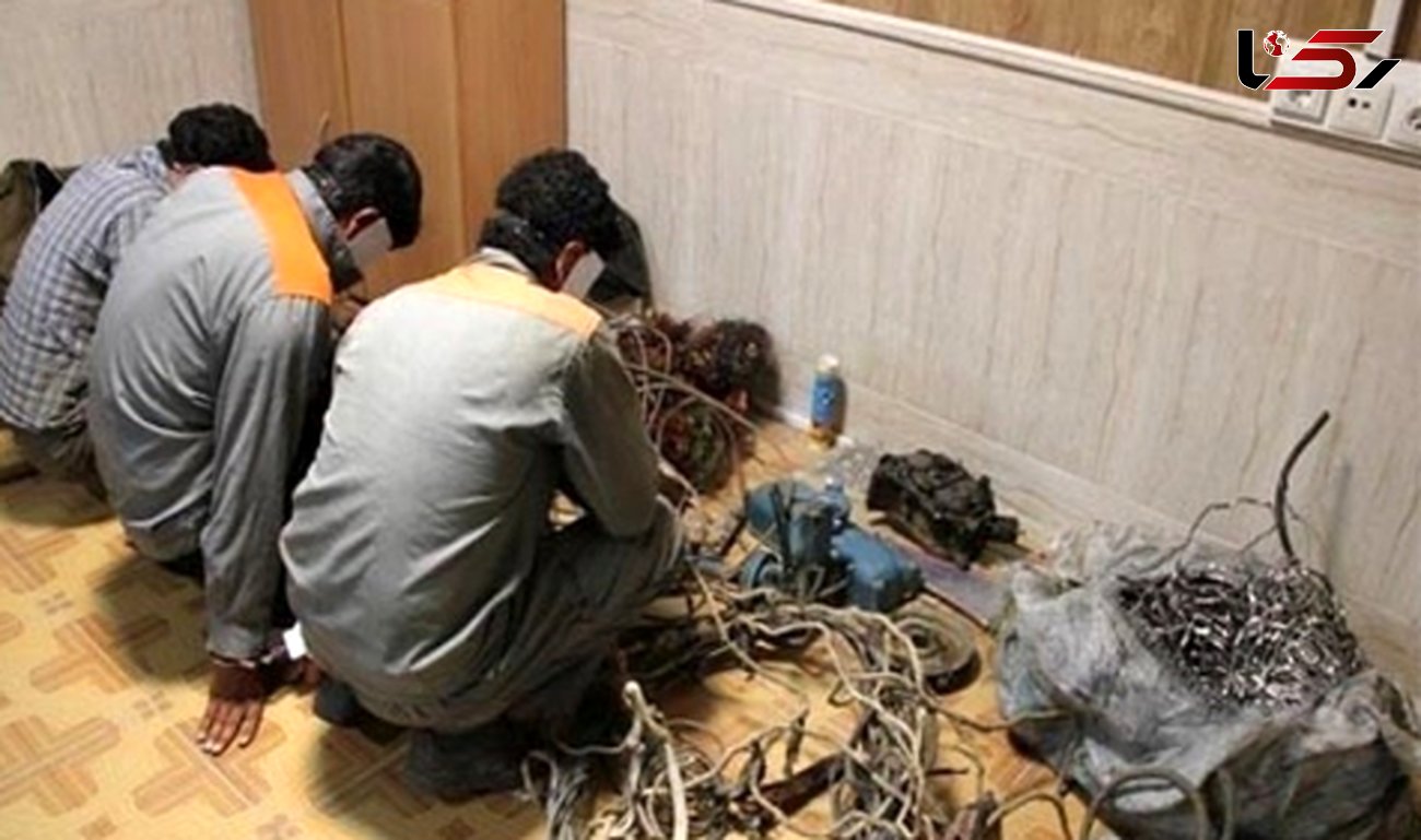 بازداشت دزدان میلیاردی کابل های برق در قزوین / 574 سارق شبکه های برق دستگیر شدند
