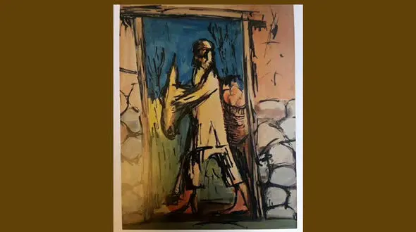 نقاشی دزدیده شده نقاش ایرانی، پیدا شد 