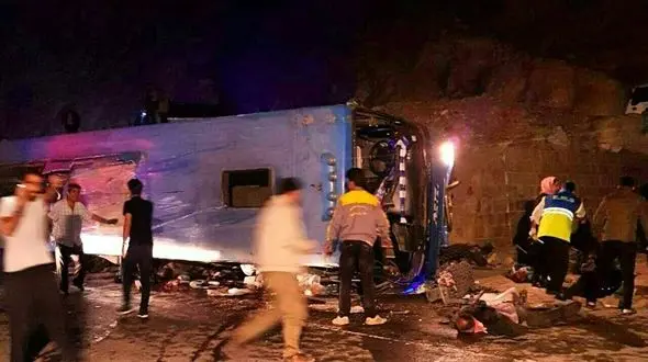 اسامی زخمی های حادثه واژگونی اتوبوس در سوادکوه مازندران