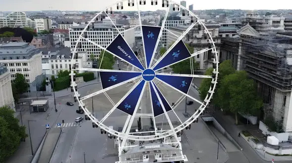 هدیه عجیب سامسونگ به بلژیک: 2 هفته رایگان، چرخ‌و‌فلک معروف! گلکسی S25 در مرکز توجه