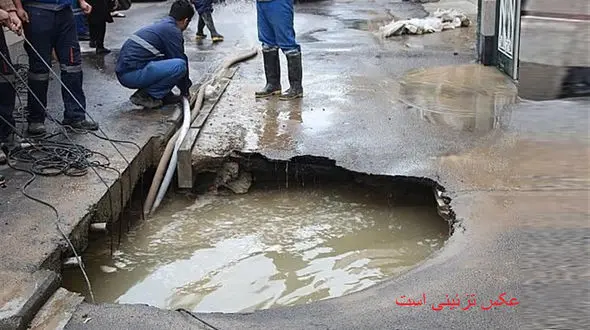 جزئیات فرونشست زمین در میدان ولیعصر + فیلم 