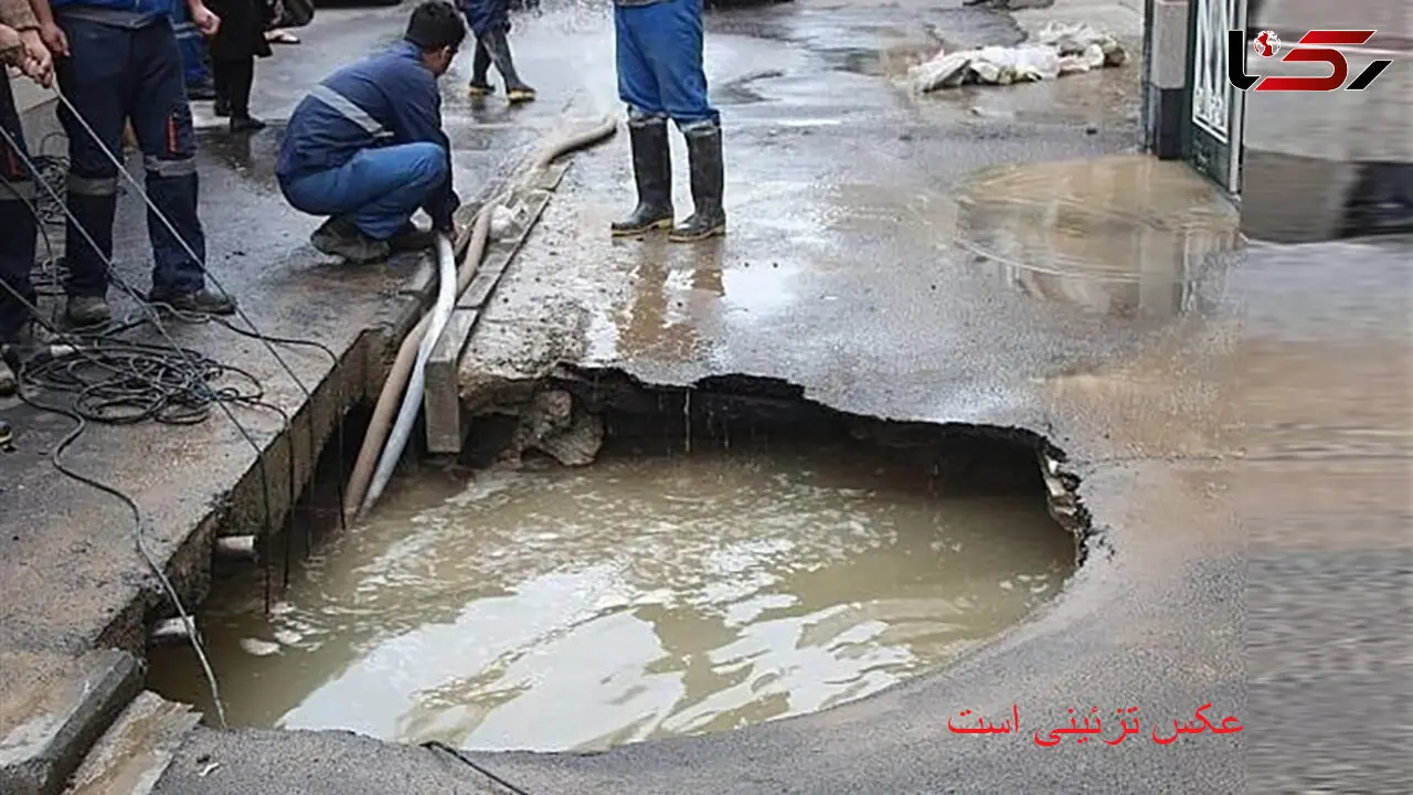 جزئیات فرونشست زمین در میدان ولیعصر + فیلم 