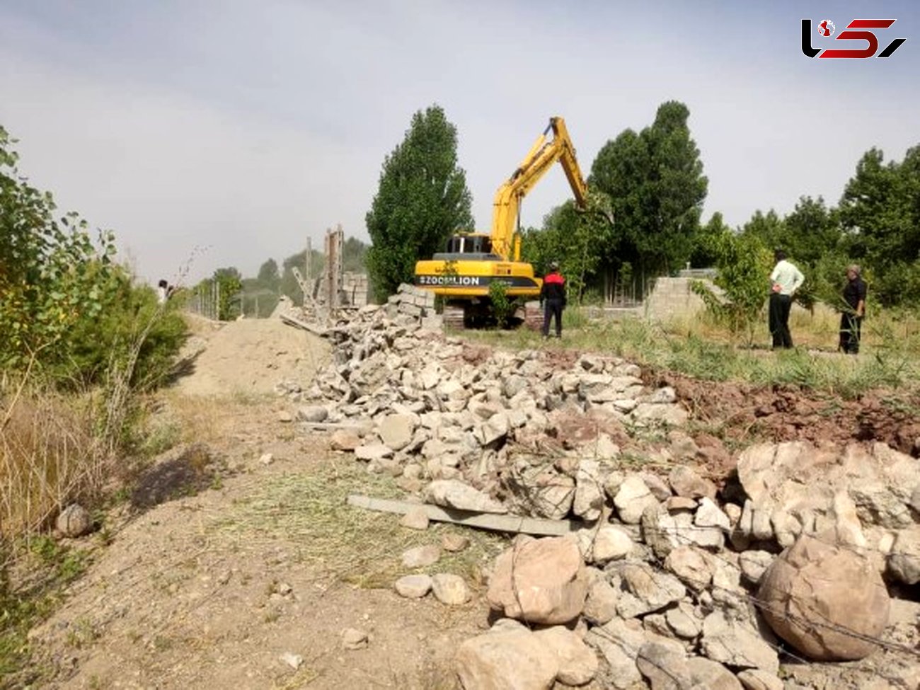 رفع تصرف حدود 9 هکتار از حریم رودخانه ها در استان قزوین در سال جاری